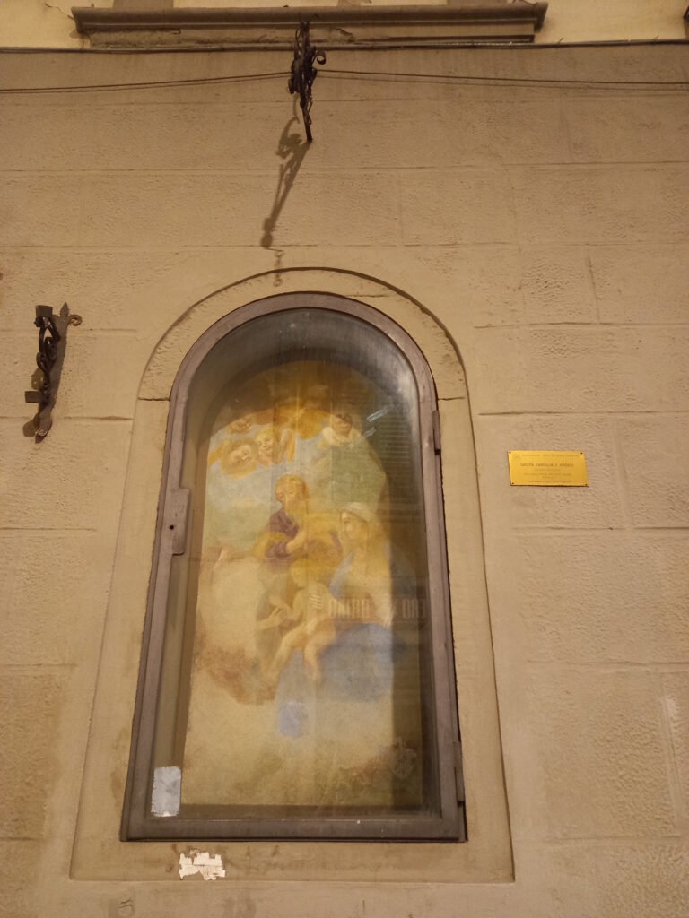 tabernacolo di via sant'egidio angolo via della pergola