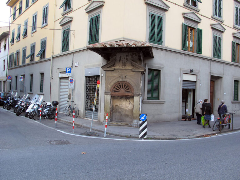 tabernacolo in viale pratolini angolo via san francesco di paola